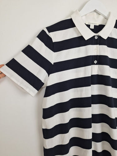 Second-Hand - Trenery Classic Sport Striped Polo Shirt Size XL - SwapUp