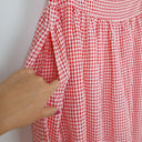 Second-Hand - Sorority Classic Summer Picnic Plaid Skirt Size 18 - SwapUp