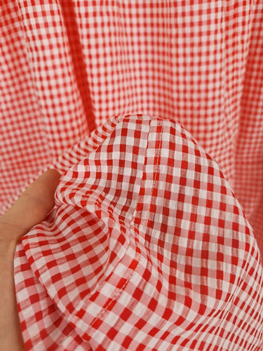Second-Hand - Sorority Classic Summer Picnic Plaid Skirt Size 18 - SwapUp