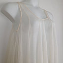 Second-Hand - Scanlan Theodore Cream Silk Chiffon Swing Dress Size S - SwapUp
