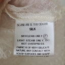 Second-Hand - Scanlan Theodore Cream Silk Chiffon Swing Dress Size S - SwapUp