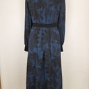 Second-Hand - Ted Baker Jungle Jewel V Neck Midi Dress Size 6 - SwapUp