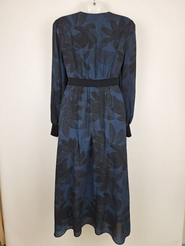 Second-Hand - Ted Baker Jungle Jewel V Neck Midi Dress Size 6 - SwapUp