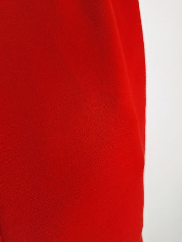 Second-Hand - Catherine Malandrino Red Crossover Pencil Skirt Size M - SwapUp