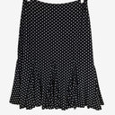 Second-Hand - Laura Ashley Polka Dot Godet Slip Skirt Size M - SwapUp