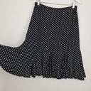 Second-Hand - Laura Ashley Polka Dot Godet Slip Skirt Size M - SwapUp