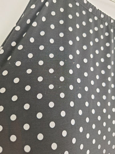 Second-Hand - Laura Ashley Polka Dot Godet Slip Skirt Size M - SwapUp