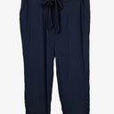 Second-Hand - Minimum Navy Everyday Tie Waist Pants Size 12 - SwapUp