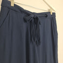 Second-Hand - Minimum Navy Everyday Tie Waist Pants Size 12 - SwapUp