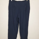 Second-Hand - Minimum Navy Everyday Tie Waist Pants Size 12 - SwapUp