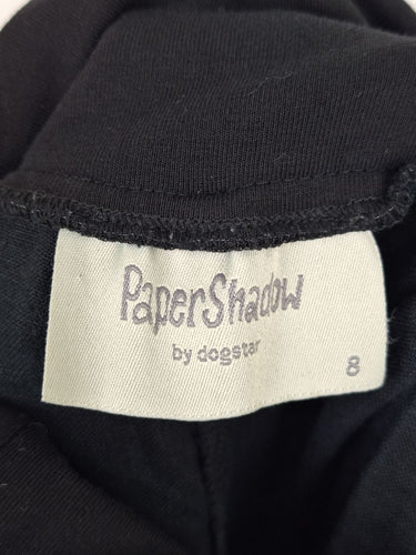 Second-Hand - Dogstar Linen Fold Over Waistband Cropped Pants Size 8 - SwapUp