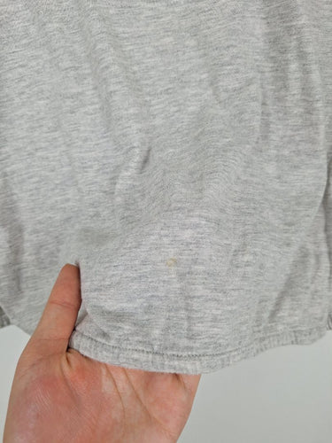 Second-Hand - Marni Light Grey Boat Neck Drop Sleeve Top Size 12 - SwapUp