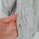 Second-Hand - Marni Light Grey Boat Neck Drop Sleeve Top Size 12 - SwapUp