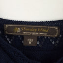Second-Hand - Assorted Brands Dainty Knitted Navy Tank Top Size M - SwapUp