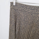 Second-Hand - Events Neutral Foliage Mini Pleat Skirt Size 12 - SwapUp