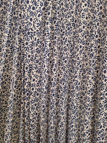 Second-Hand - Events Neutral Foliage Mini Pleat Skirt Size 12 - SwapUp