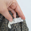 Second-Hand - Events Neutral Foliage Mini Pleat Skirt Size 12 - SwapUp