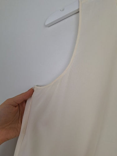 Second-Hand - Country Road Vanilla Cream Top Size S - SwapUp