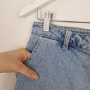 Second-Hand - Witchery Straight-Leg Light Wash Cargo Jeans Size 12 - SwapUp