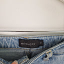 Second-Hand - Witchery Straight-Leg Light Wash Cargo Jeans Size 12 - SwapUp