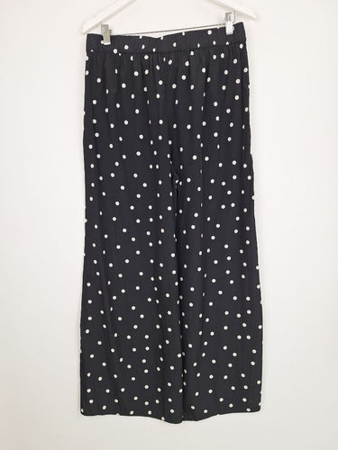 Second-Hand - Witchery Relaxed Stain Polka-Dot Pants Size 12 - SwapUp