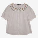 Second-Hand - Princess Highway Sweet Peter-Pan Collar Shirt Size 12 - SwapUp