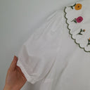 Second-Hand - Princess Highway Sweet Peter-Pan Collar Shirt Size 12 - SwapUp