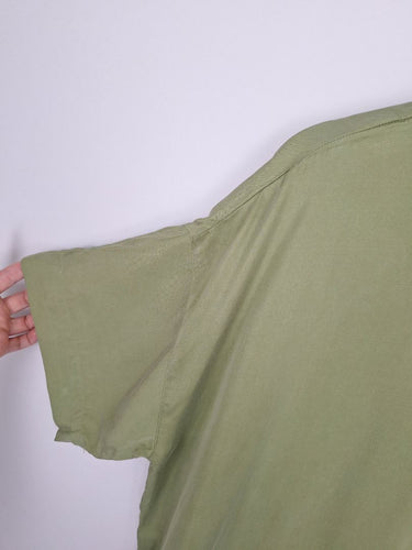 Second-Hand - Country Relaxed Muted Olive Shirt Size 12 - SwapUp