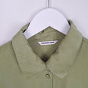 Second-Hand - Country Relaxed Muted Olive Shirt Size 12 - SwapUp