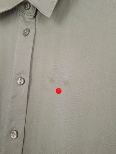 Second-Hand - Country Relaxed Muted Olive Shirt Size 12 - SwapUp