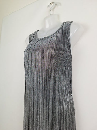Second-Hand - Princess Highway Disco Thermopleat Shift Dress Size 12 - SwapUp