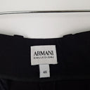Second-Hand - Armani Collezioni Elegant Tapered Work Staple Pants Size L - SwapUp