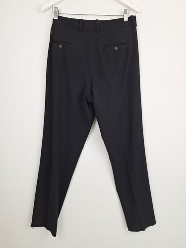 Second-Hand - Armani Collezioni Elegant Tapered Work Staple Pants Size L - SwapUp