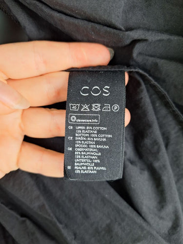 Second-Hand - COS Inner City A-Line Gathered Mini Dress Size L - SwapUp