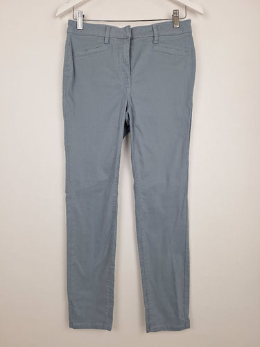 Second-Hand - Marcs Dusty Blue Slim Fit Pants Size 10 - SwapUp