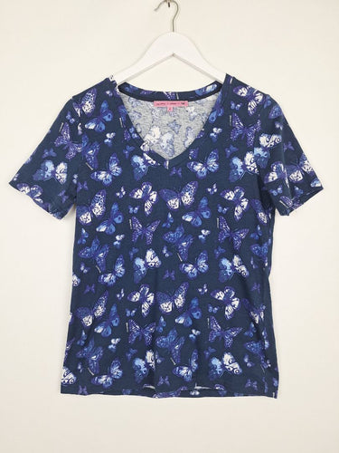 Second-Hand - Review Indigo Bromley Butterflys T-shirt Size 8 - SwapUp