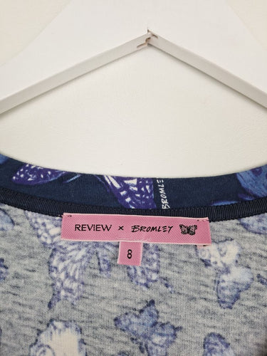Second-Hand - Review Indigo Bromley Butterflys T-shirt Size 8 - SwapUp