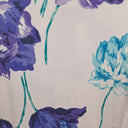 Second-Hand - Review Stretch Floral Wrap Midi Dress Size 8 - SwapUp
