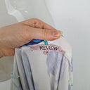 Second-Hand - Review Stretch Floral Wrap Midi Dress Size 8 - SwapUp