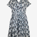 Second-Hand - Revival Button Detail Vintage Style Midi Dress Size 10 - SwapUp