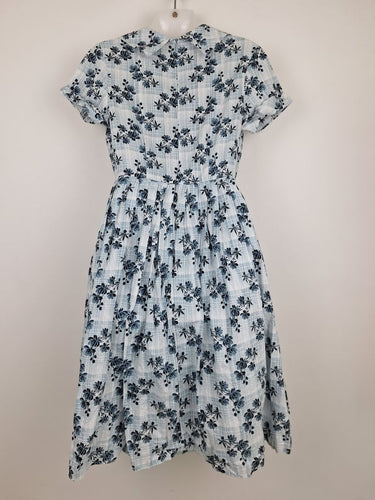Second-Hand - Revival Button Detail Vintage Style Midi Dress Size 10 - SwapUp