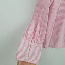 Second-Hand - Alessandra Candy Stripe Puff Shirt Size M - SwapUp