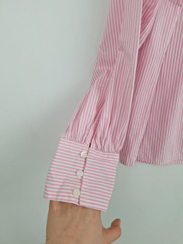 Second-Hand - Alessandra Candy Stripe Puff Shirt Size M - SwapUp