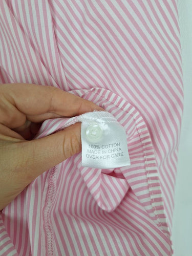Second-Hand - Alessandra Candy Stripe Puff Shirt Size M - SwapUp