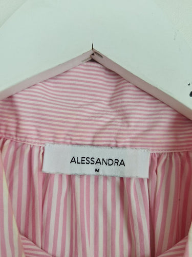 Second-Hand - Alessandra Candy Stripe Puff Shirt Size M - SwapUp