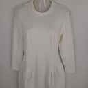 Second-Hand - Cue Snow Fitted & Flared Mini Dress Size 12 - SwapUp