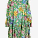 Second-Hand - Alessandra Vibrant Floaty Resort Floral Mini Dress Size S - SwapUp
