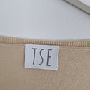 Second-Hand - TSE Cashmere Fine Knit Latte Jumper Size S - SwapUp
