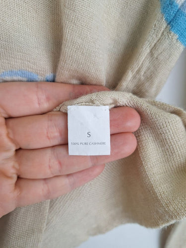 Second-Hand - TSE Cashmere Fine Knit Latte Jumper Size S - SwapUp