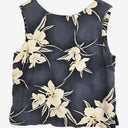 Second-Hand - Tommy Bahama Holiday Charm Silk Iris Top Size M - SwapUp